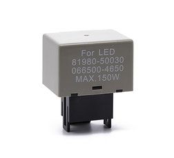 Реле (прерыватель) поворотников для светодиодных ламп FLL009 (CF18, 81980-50030, 066500-4650)