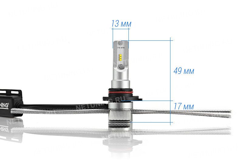 Светодиодные лампы H10-SMART2 одни из самых компактных