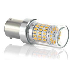 Светодиодная лампа PY21W-66s14 - 66 SMD LED - BAU15s