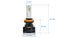   H8 / H11 / H16-G10X - 6 Philips Z ES - 15W