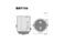 Светодиодная лампа P21/5W-66s14 - 1157 Led 66 SMD3014 - BAY15d