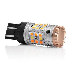 Светодиодная двухцветная лампа с обманкой W21/5W-32s30wa - 7443 T20