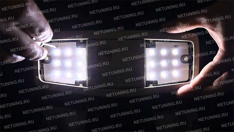Набор светодиодных ламп NeTuning для Мицубиси аутлендер 3